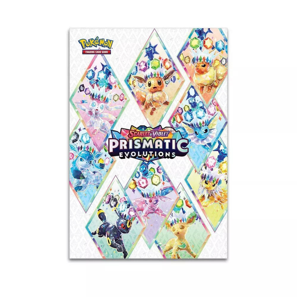 Pokémon TCG: Scarlet & Violet - Prismatic Evolutions - Poster Collection Collection Corgi Card House