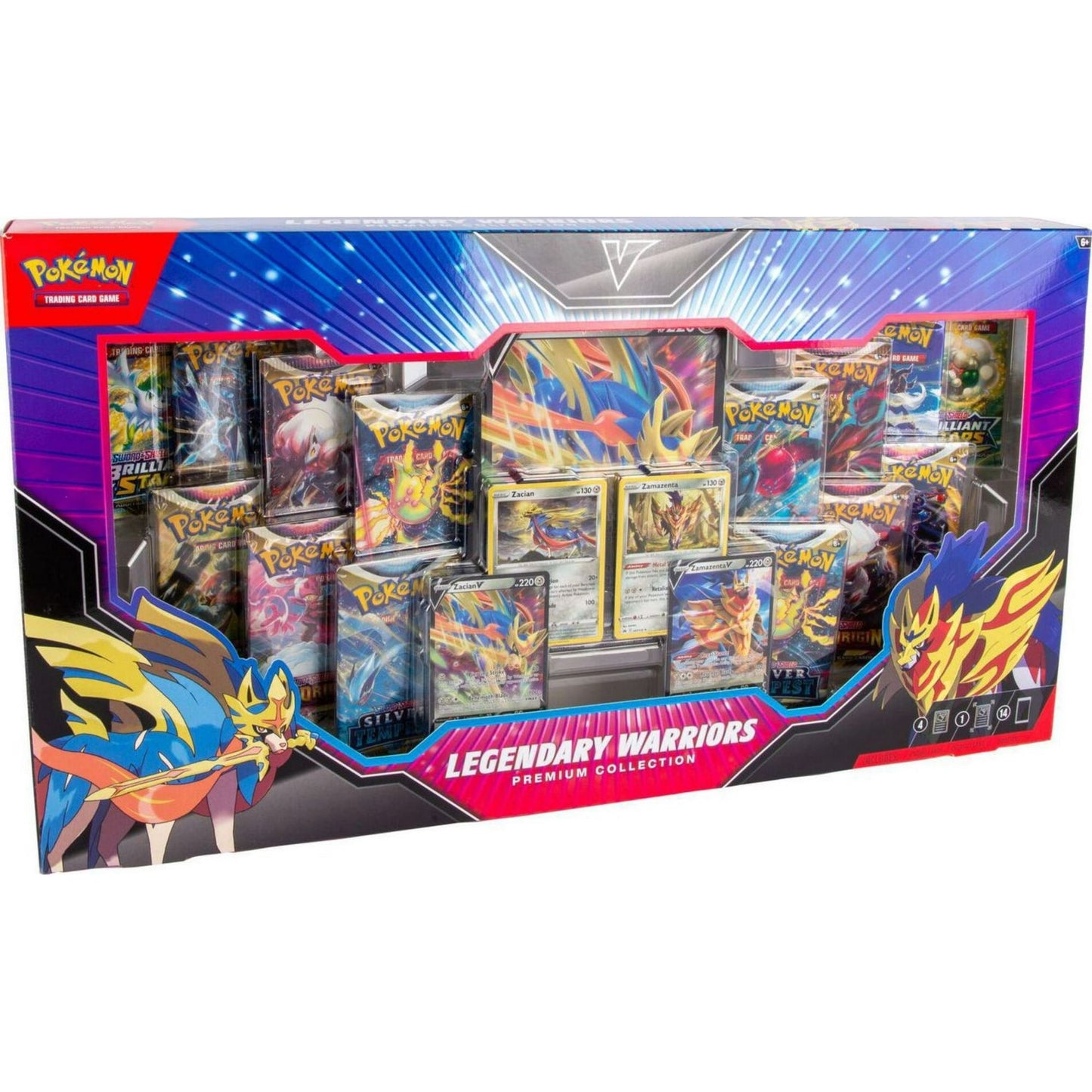 6x Legendary Warriors Premium Collection